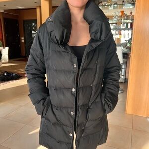 Nine West Charcoal Puffer Jacket